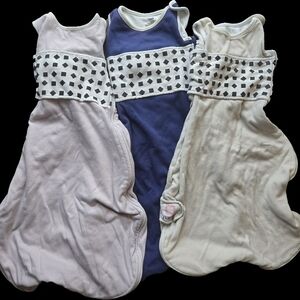 LOT of 3 Nanit Breathing Wear Sleeping Bag Bundle, Size 6-12 Months